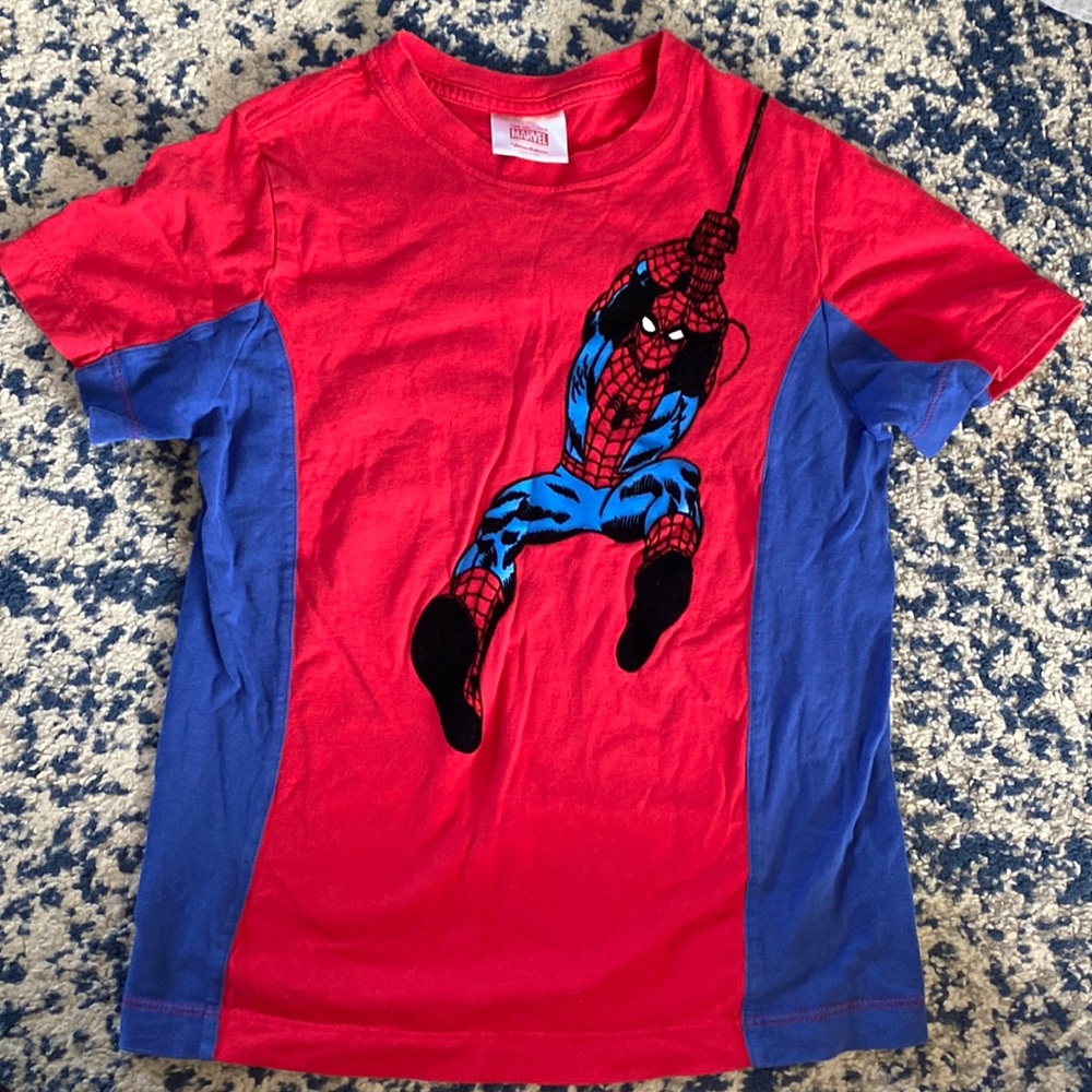 Hanna Andersson marvel spiderman 230 8 short sleeve tshirt